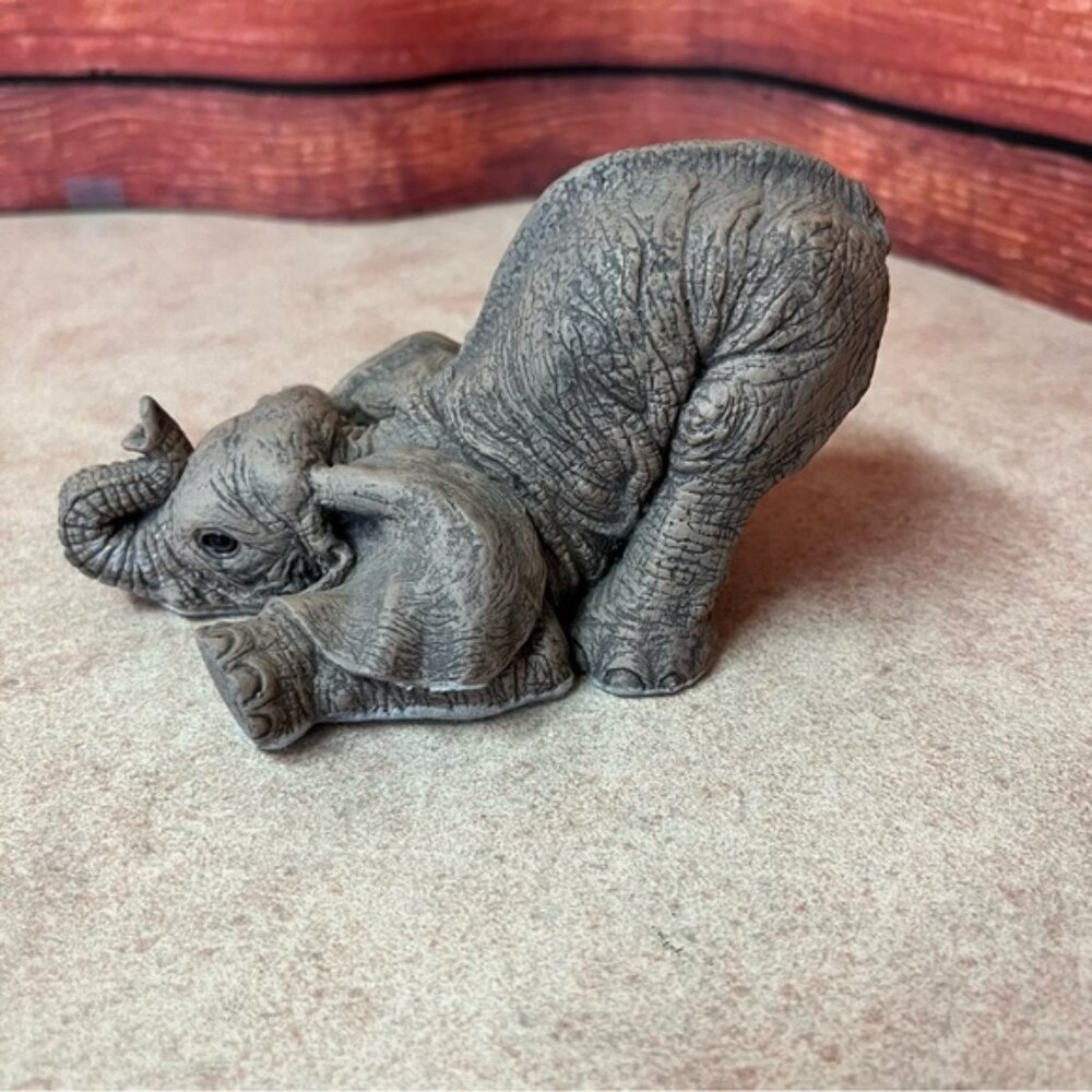 The Herd Martha Carey Elephant Sculpture Figurine Statue "Flop" #3108